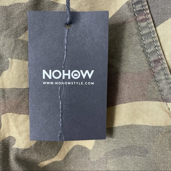 NOHOW CAYO COTTON CARGO IN GREEN CAMO - Picture 5 of 11